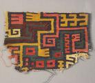 Pre-Columbian <br/>textile fragment <br/> c.1000-1400 A.D